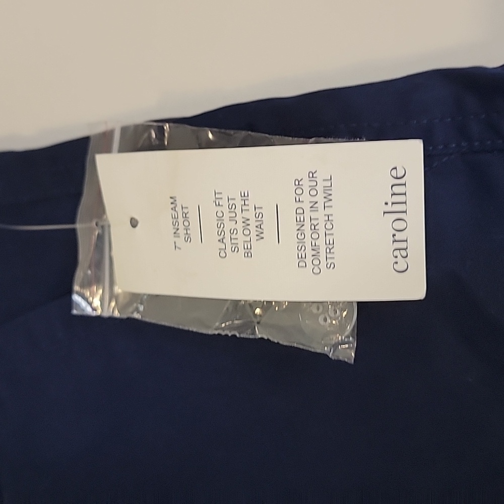 Crown & Ivy Navy Women's Shorts NWT - Picture 3 of 8